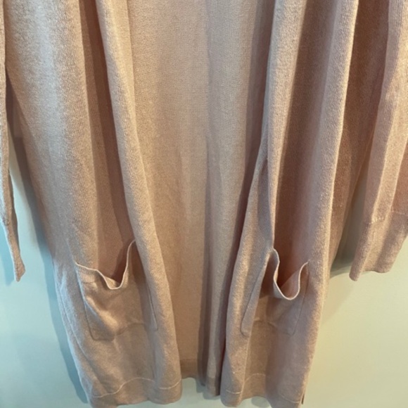 Rose Pink Linen Cardigan from Halogen - Picture 3 of 3